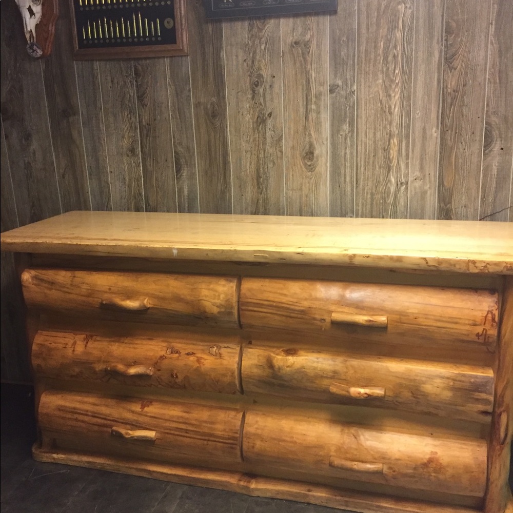 Aspen Mountain Wood bed set